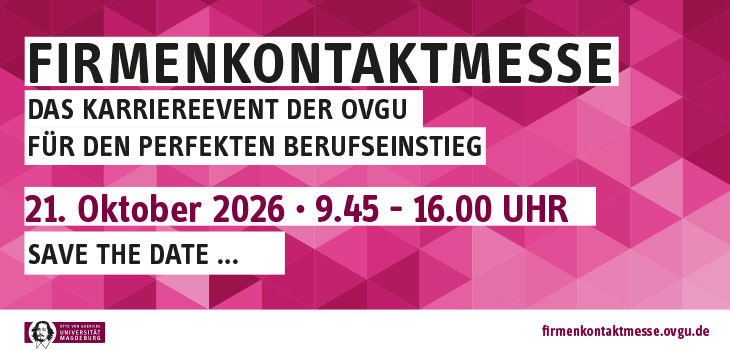 Save the Date - Firmenkontaktmesse 21. Oktober 2026